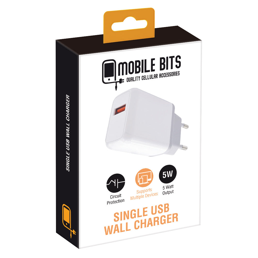 5W USB A Wall Charger