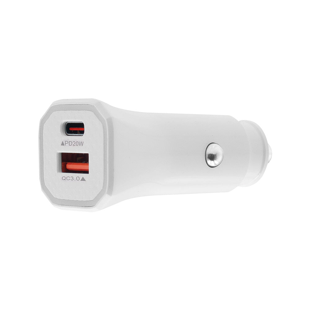 36W Dual USB A &amp; Type-C Car Charger