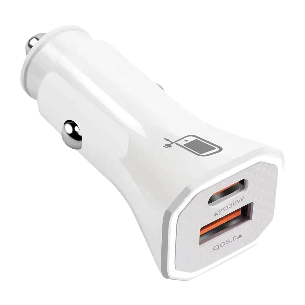 36W Dual USB A &amp; Type-C Car Charger