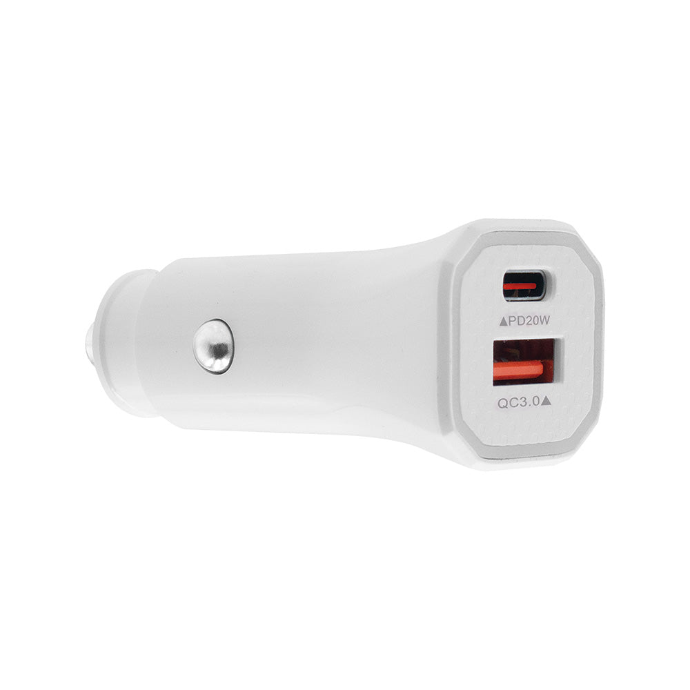 36W Dual USB A &amp; Type-C Car Charger