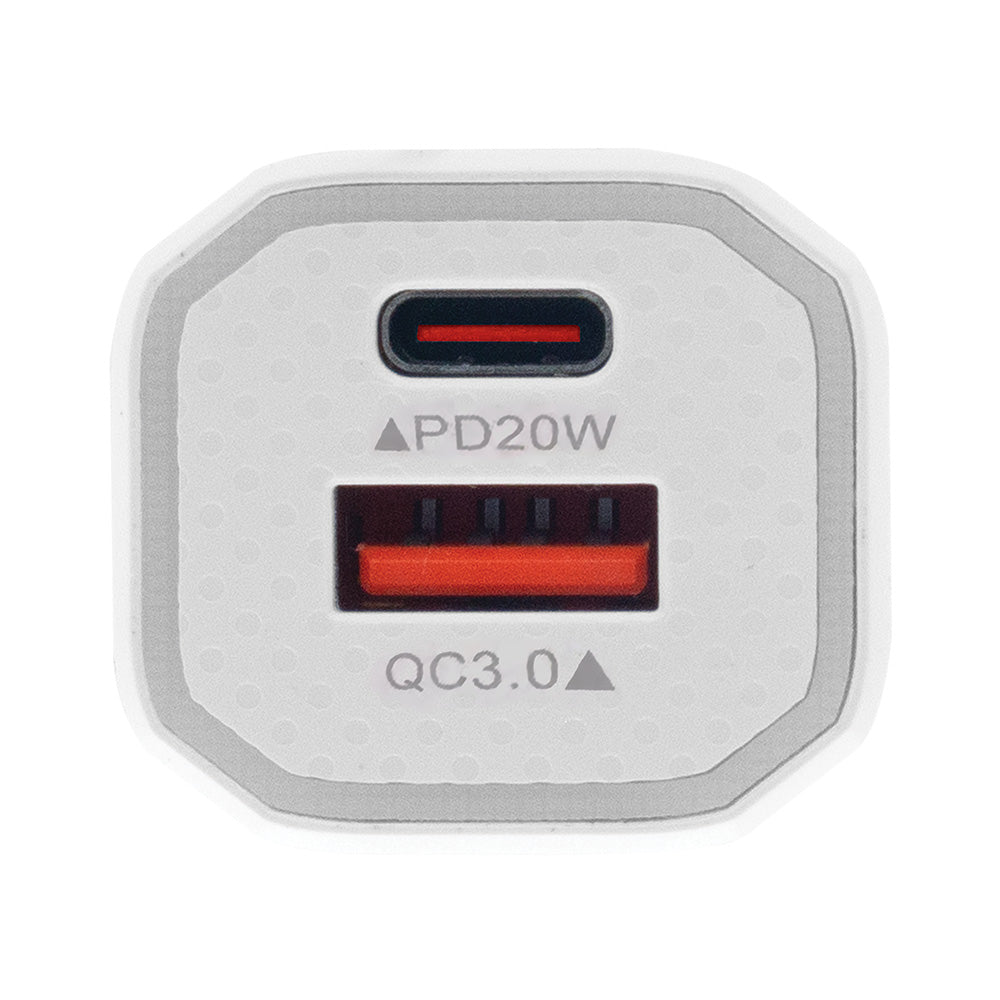 36W Dual USB A &amp; Type-C Car Charger