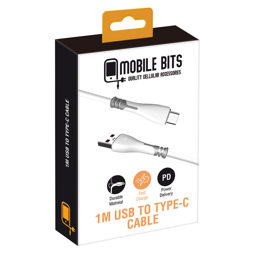 1m USB A to Type-C Charge &amp; Sync Cable