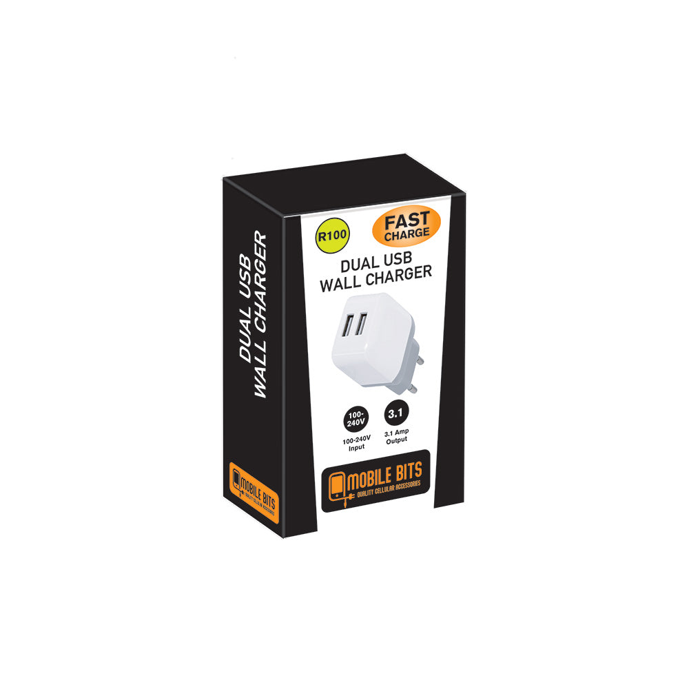 15W Dual USB A Wall Charger
