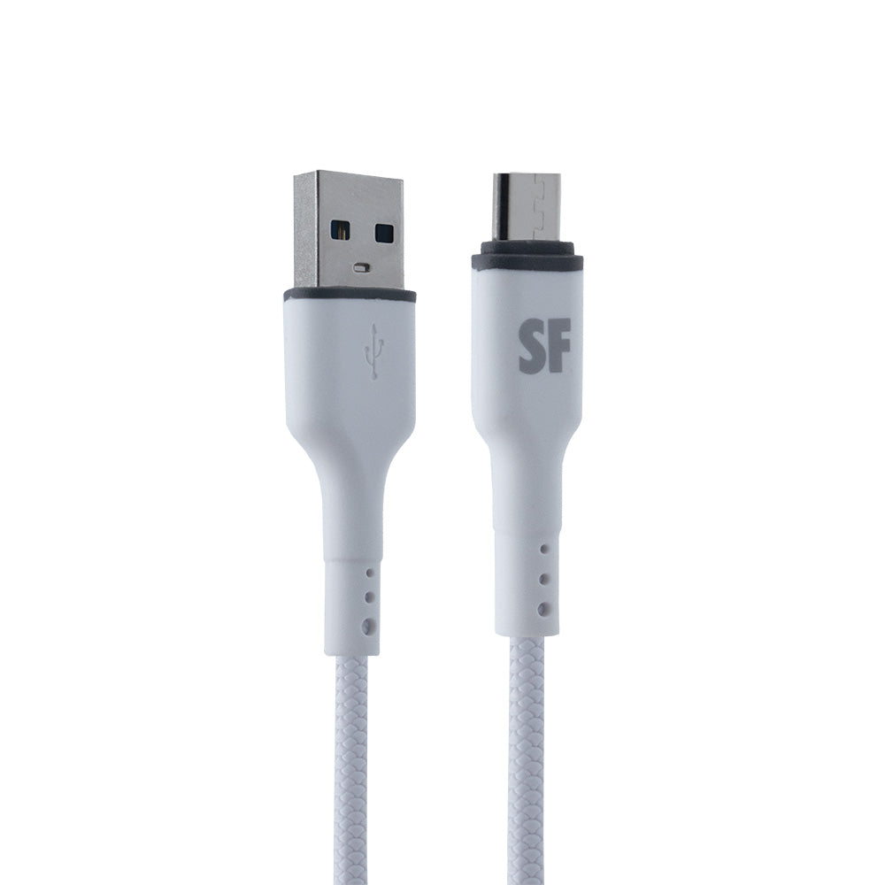 17W DUAL USB A Car Charger with USB A to Micro Cable
