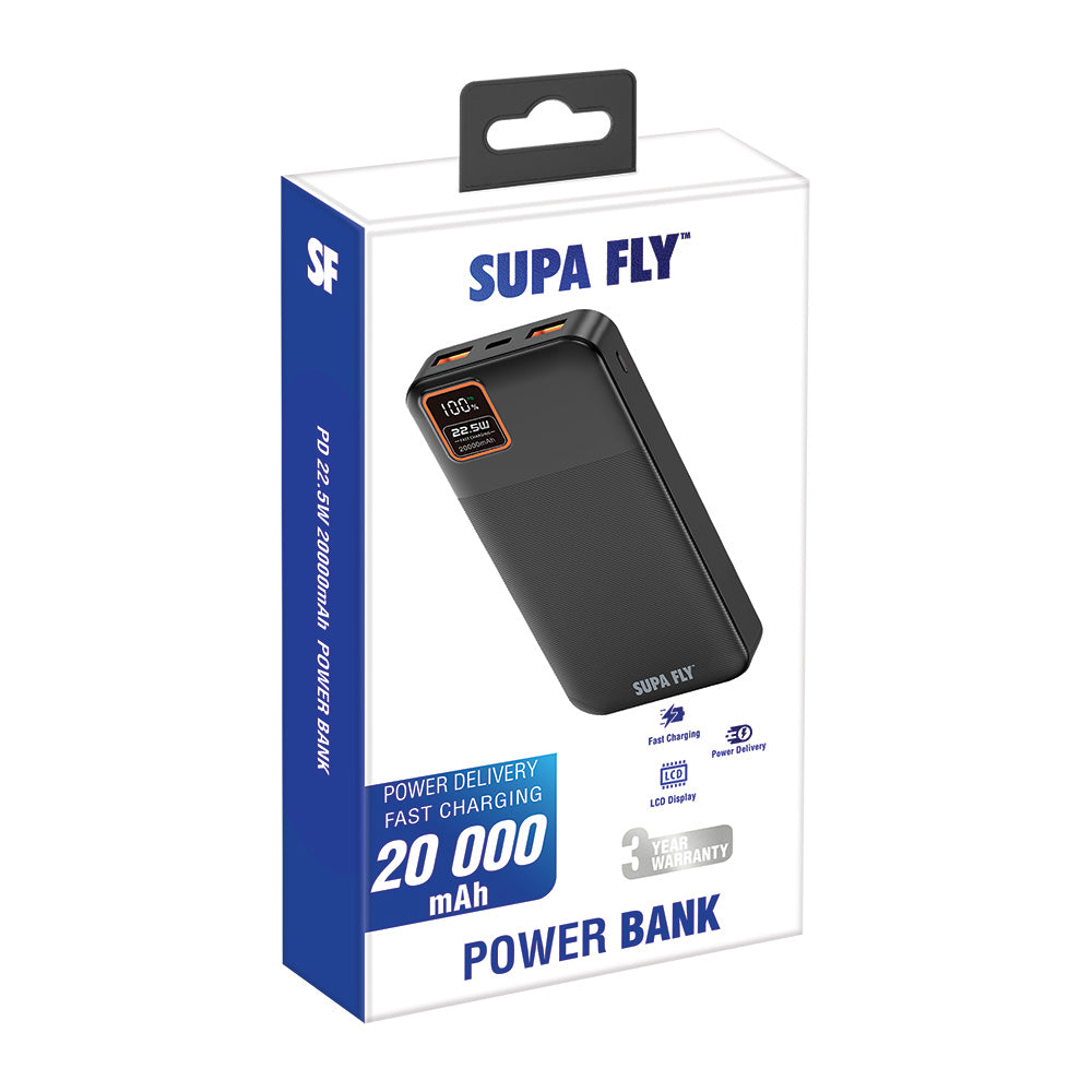 Power Bank 20 000mAh PD 22.5W