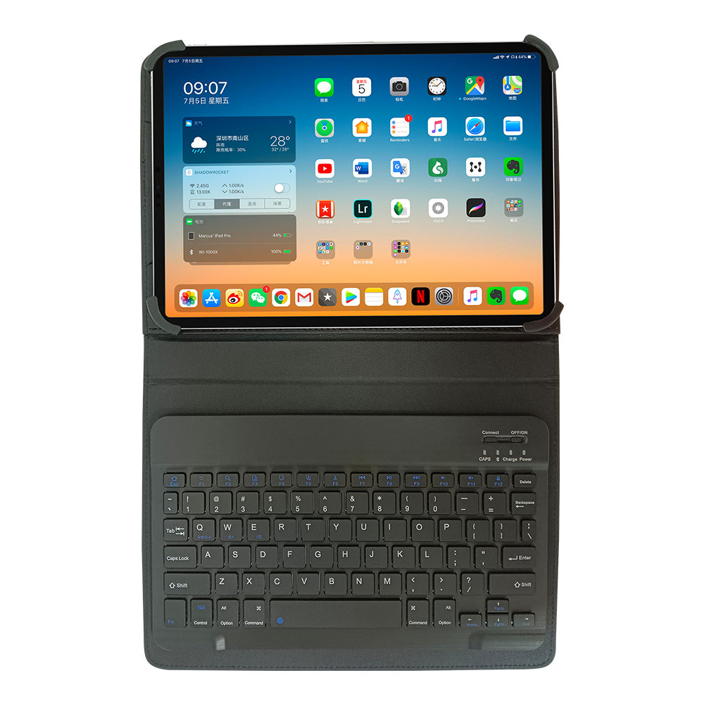Tablet Cover Universal Bluetooth Keyboard 9-11" Black