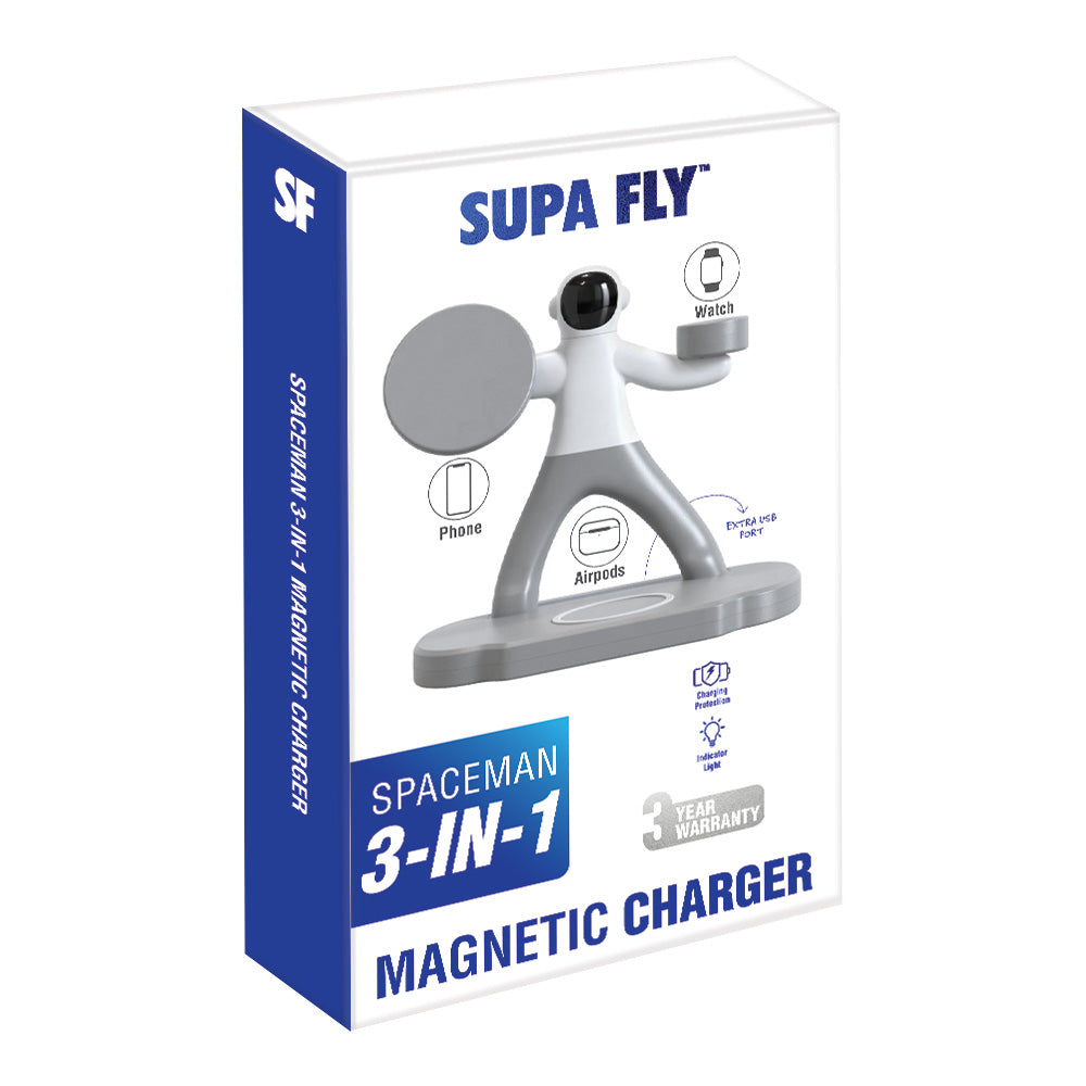 Spaceman 3-in-1 Magnetic Charger