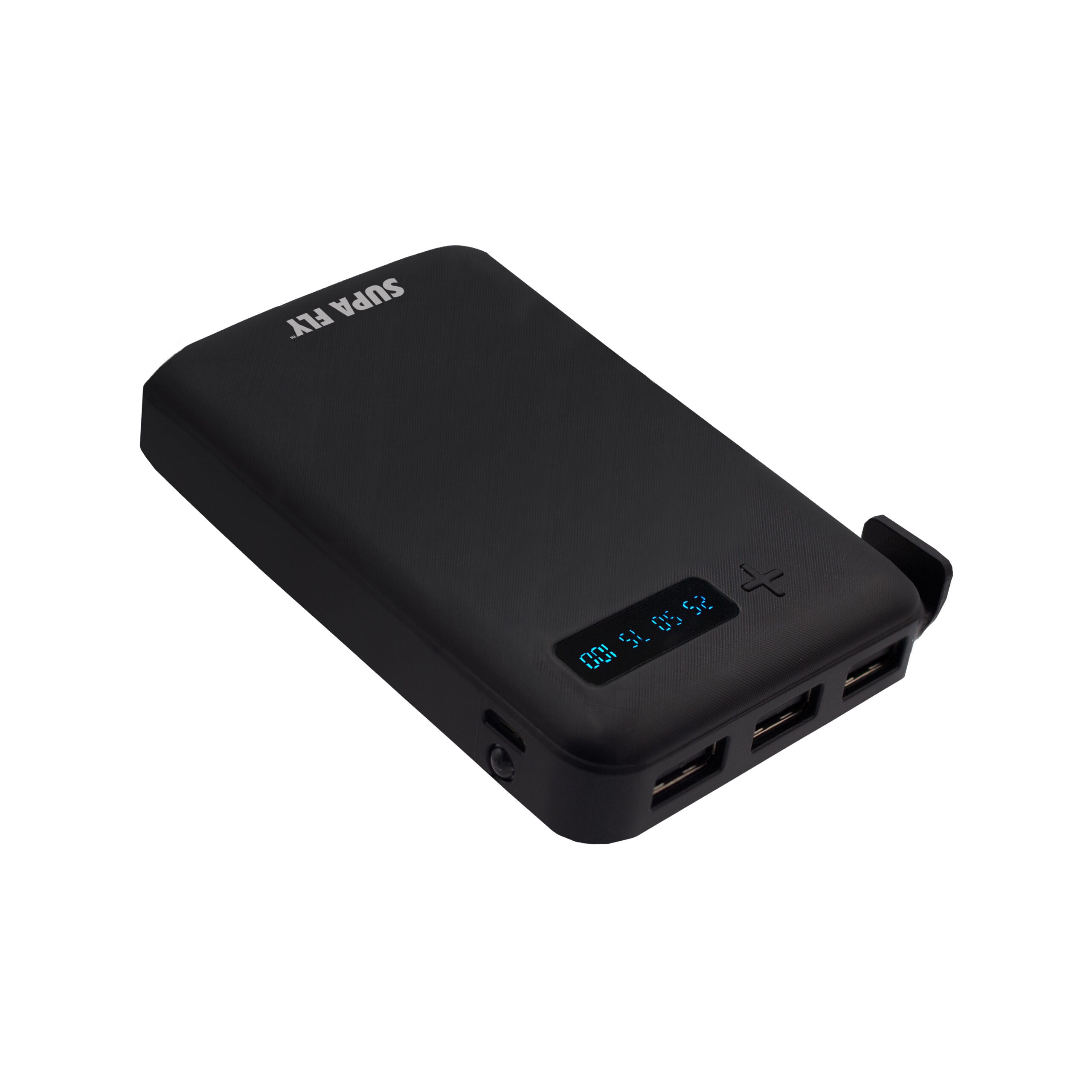 Power Bank 5 000mAh with 2 USB Ports, Type-C &amp; Micro