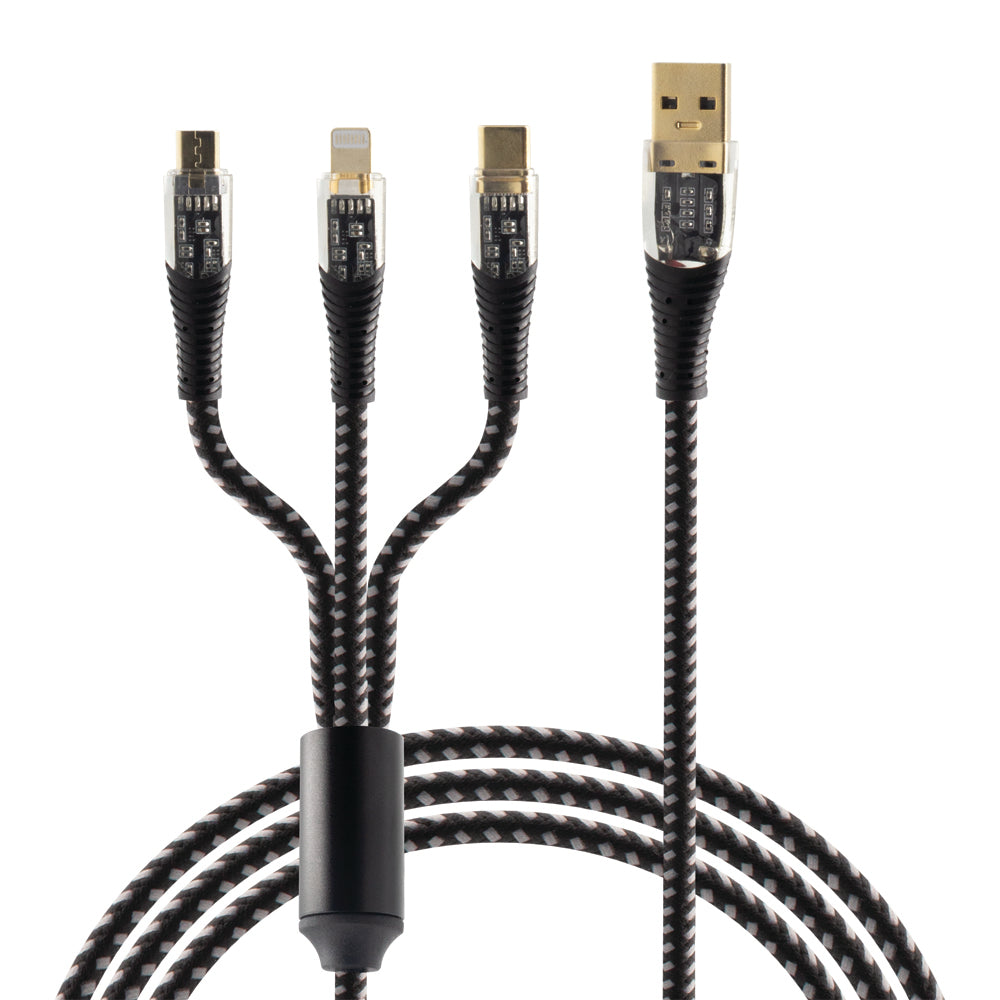 1.2m 3-in-1 Multi Charge Cable