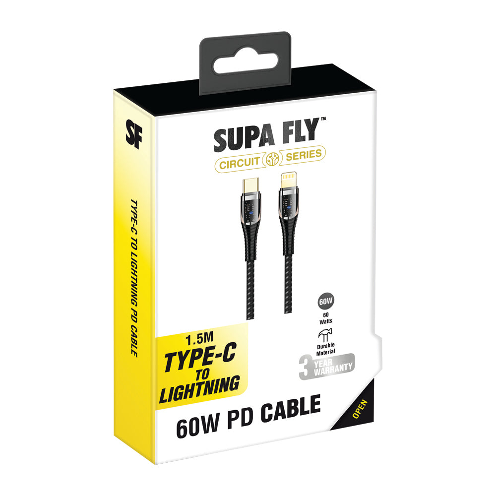 1.5m Type-C to Lightning Charge &amp; Sync Cable