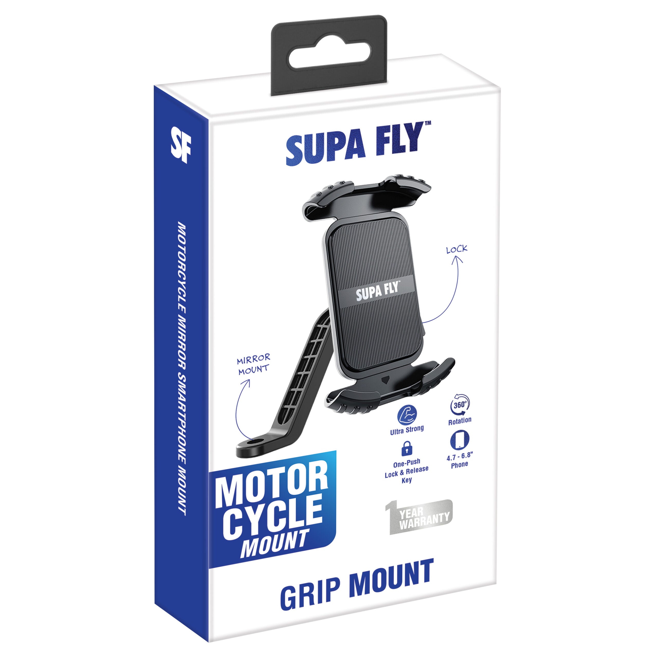 Motorcycle Mirror Grip Mount