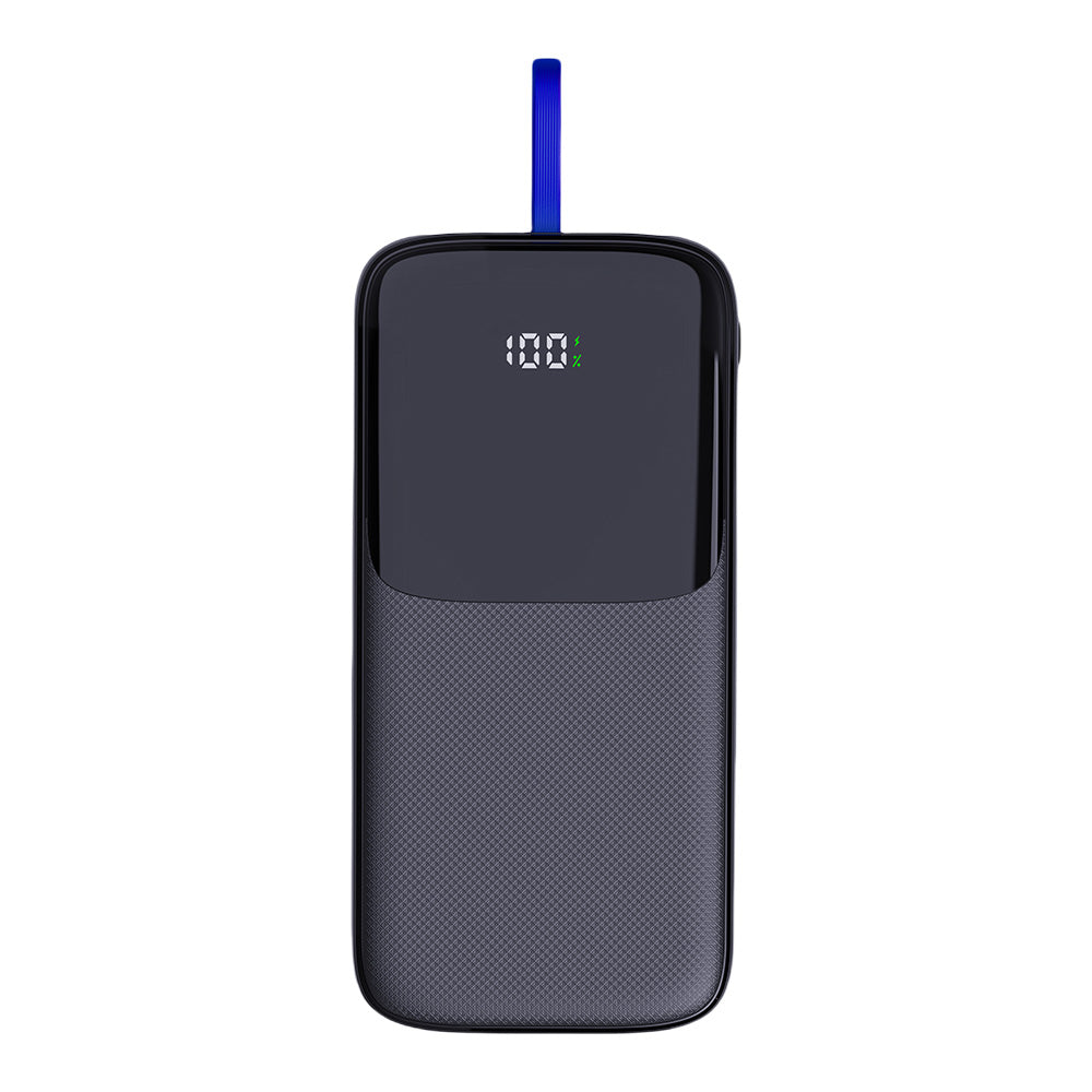 Power Bank 10 000mAh PD 22.5W With Integrated Type-C Cable