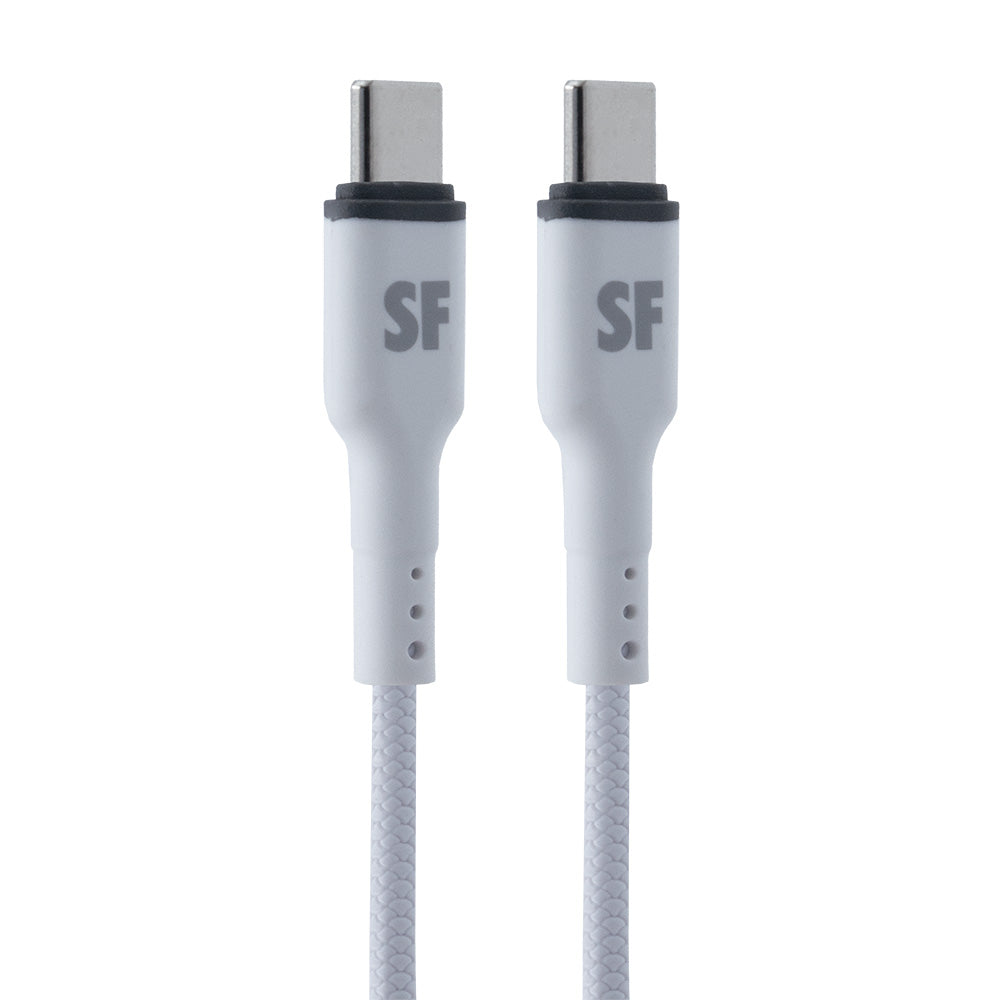 38W Dual PD QC Wall Charger with Type-C to Type-C Cable