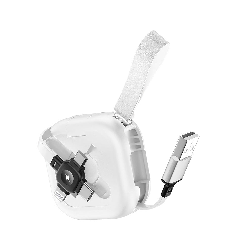Retractable in 3-in-1 Charging Cable