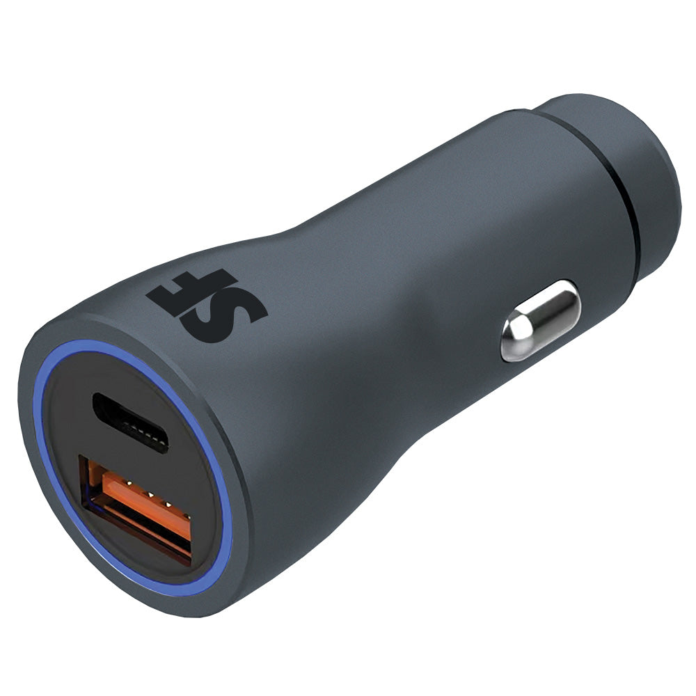 48W Dual PD USB A to Type-C Car Charger