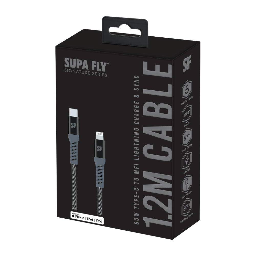 1.2m Type-C to MFI Lightning Charge &amp; Sync Cable