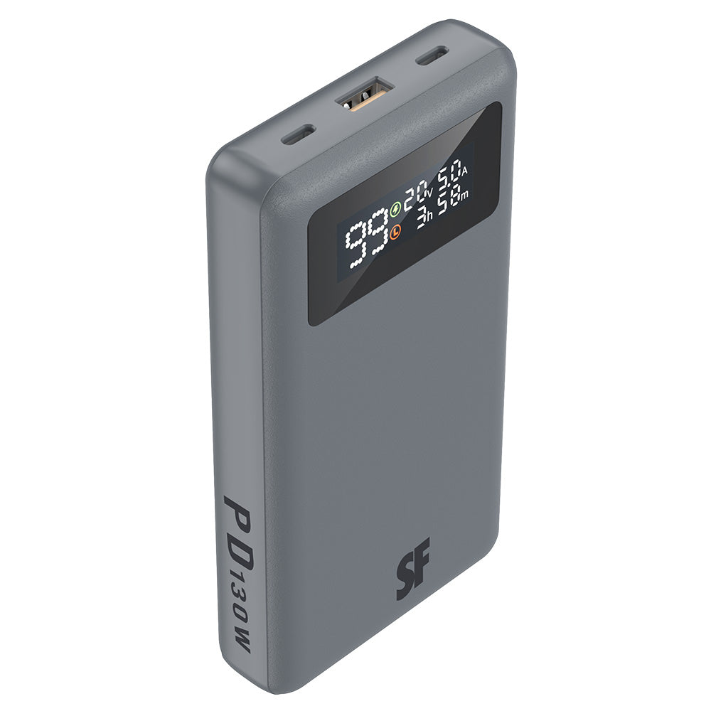 Power Bank 20 000mAh PD 130W USB A &amp; Type-C
