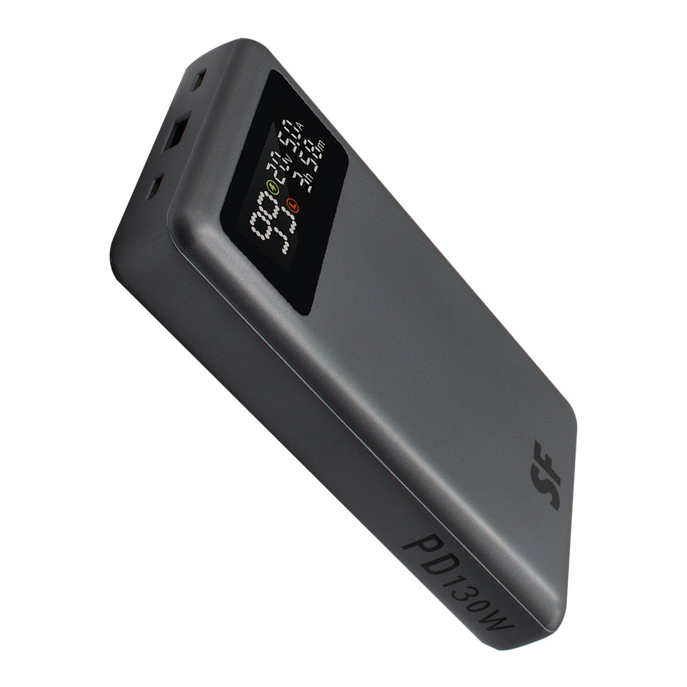 Power Bank 20 000mAh PD 130W USB A &amp; Type-C