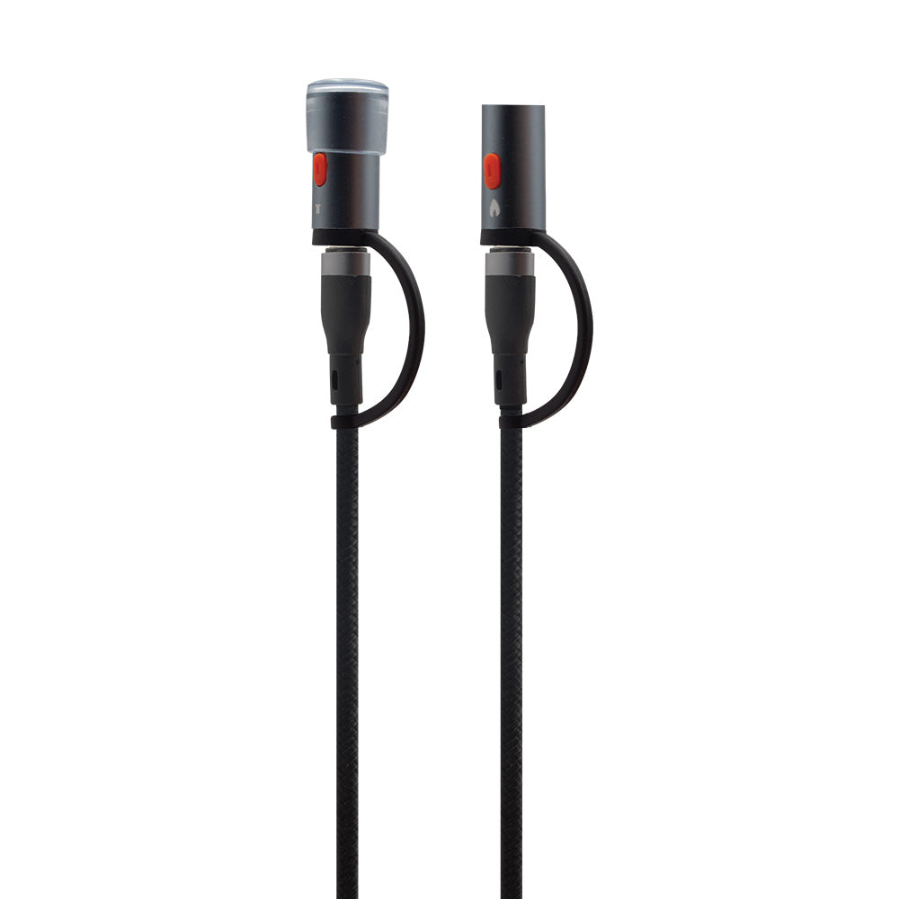 1m Type-C to Type-C With Flashlight &amp; Ligter Charge &amp; Sync Cable