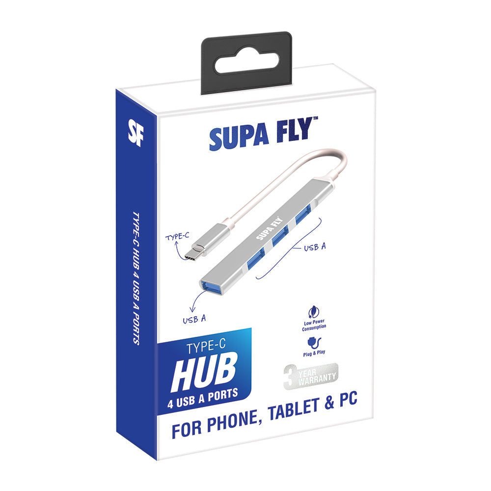 Type-C Hub 4 USB-A Ports