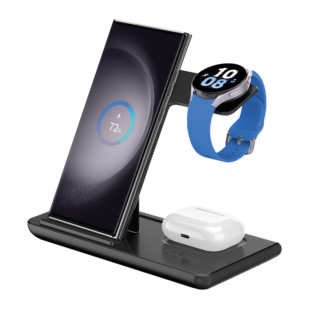 Wireless Charging Station 3-in-1